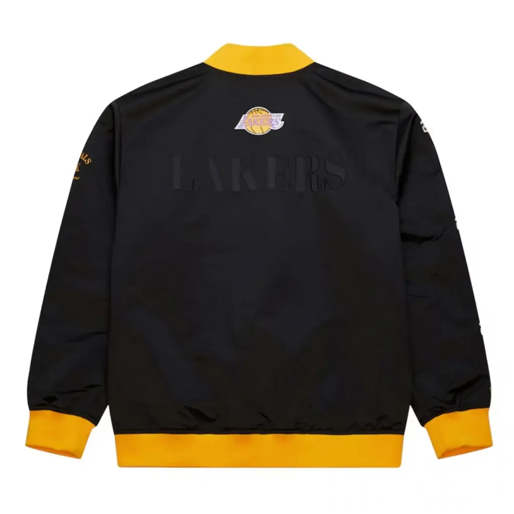 LA Lakers OG 3.0 Lightweight Black Satin Jacket