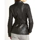 Once Upon a Time S03 Lana Parrilla Black Leather Jacket