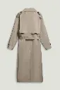 Oversized Double-Breasted Trench Coat 
