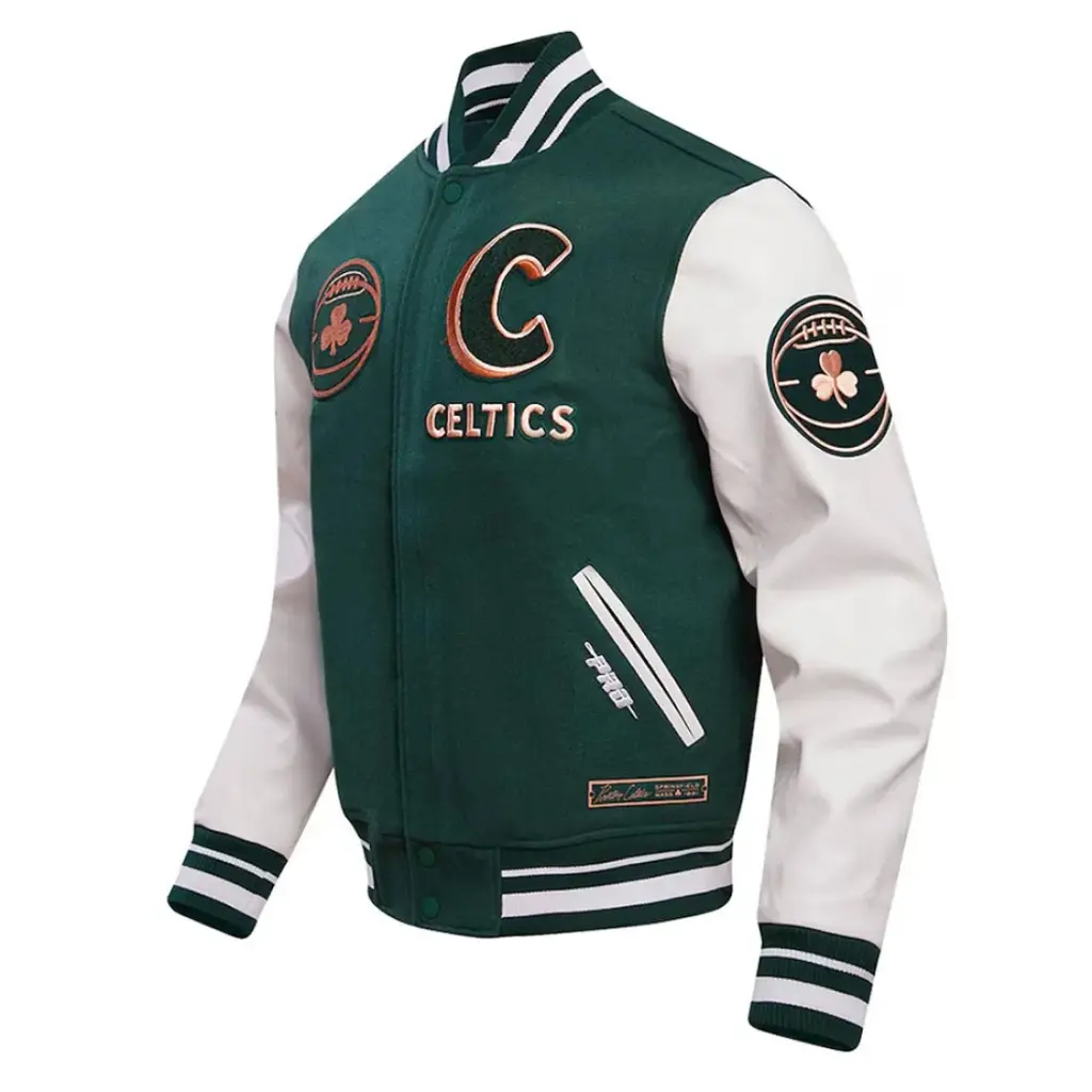 2023/24 Boston Celtics City Edition Varsity Jacket