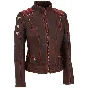 Vintage Style Star Wars Women Leather Jacket